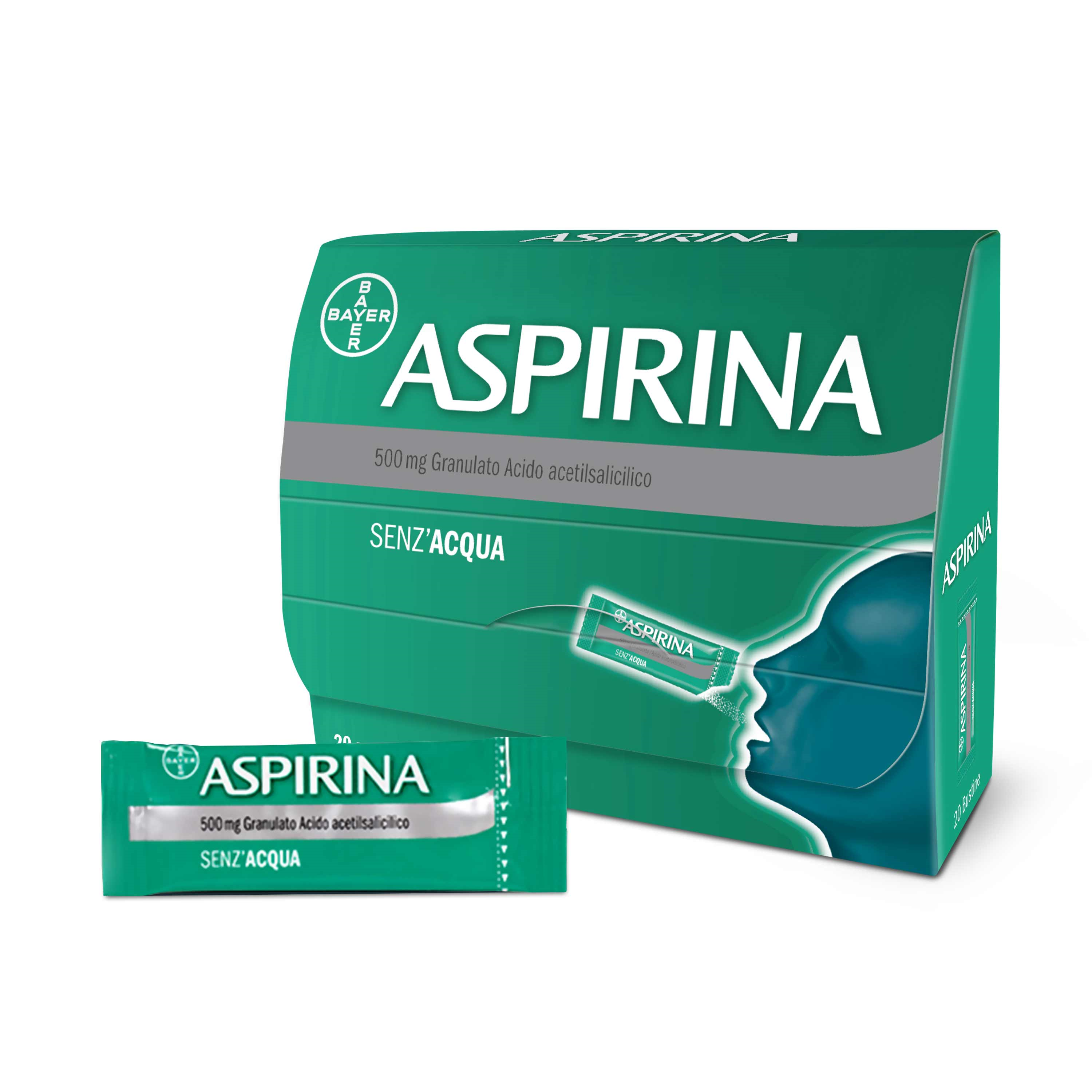 ASPIRINA*OS GRAT 20BUST 500MG - Farmapre
