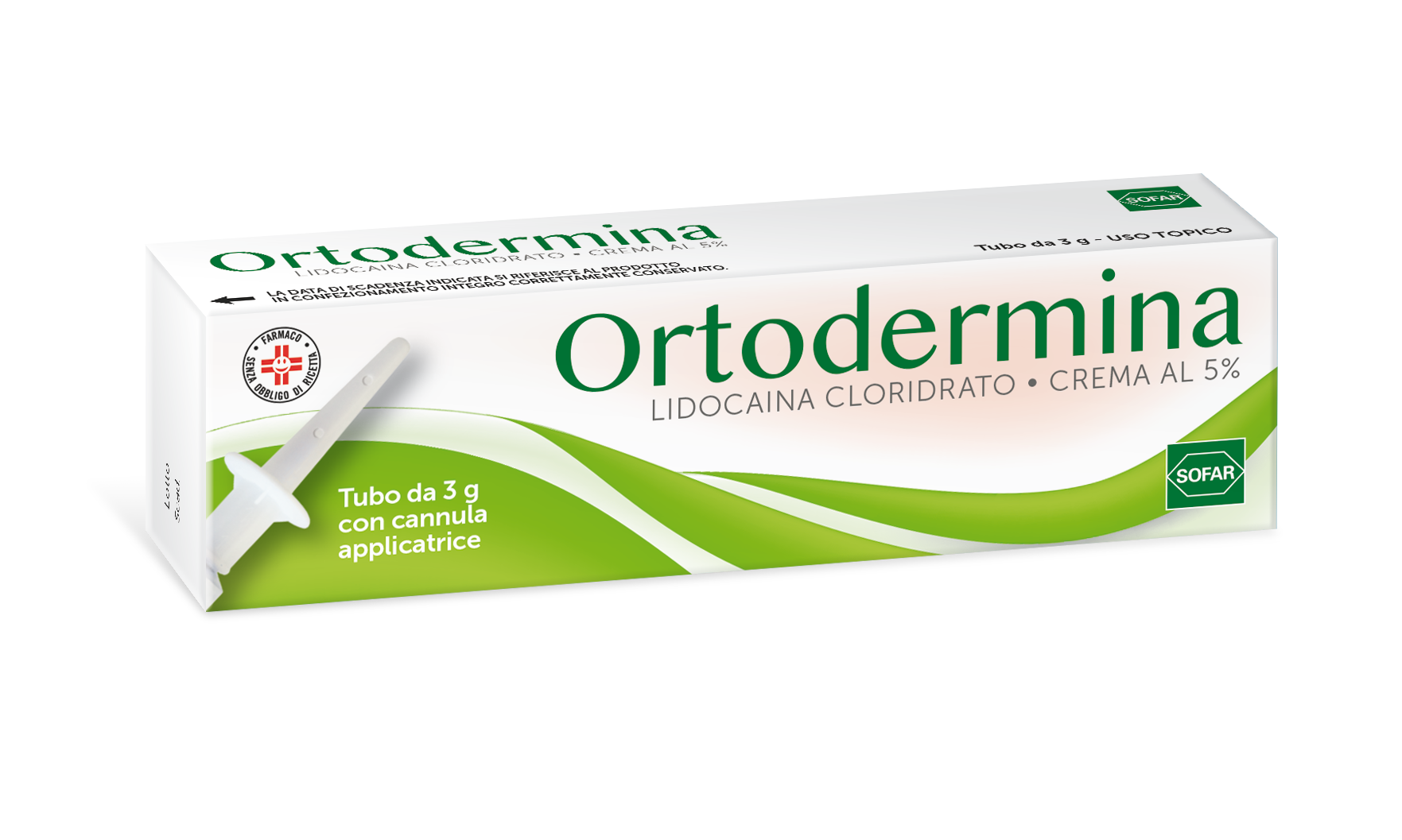 ORTODERMINA*CREMA 3G 5% - Farmapre