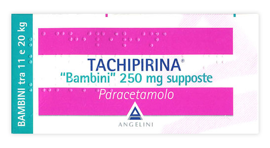 TACHIPIRINA*BB 10SUPP 250MG - Farmapre