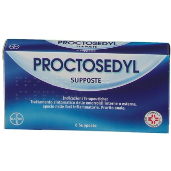 PROCTOSEDYL*6SUPPOSTE - Farmapre