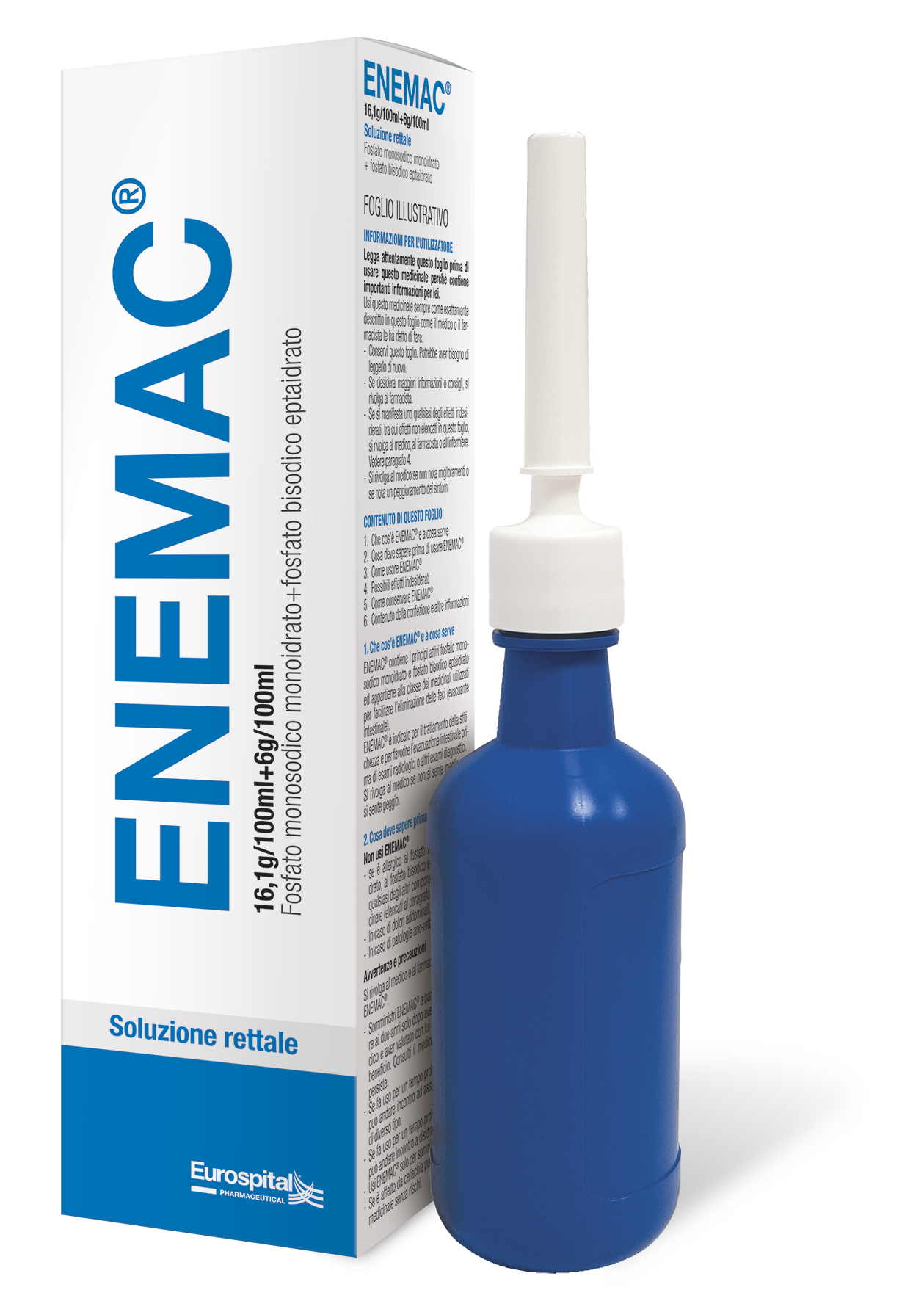 ENEMAC*FL 130ML 16,1+6/100ML - Farmapre