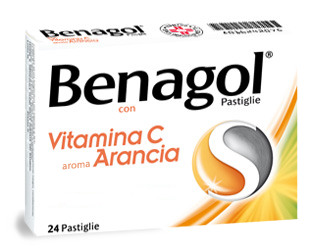 BENAGOL VIT C*24PAST ARANCIA - Farmapre
