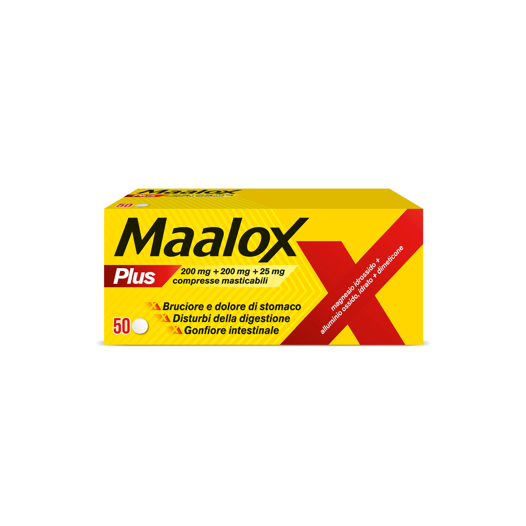 MAALOX PLUS*50CPR MAST - Farmapre