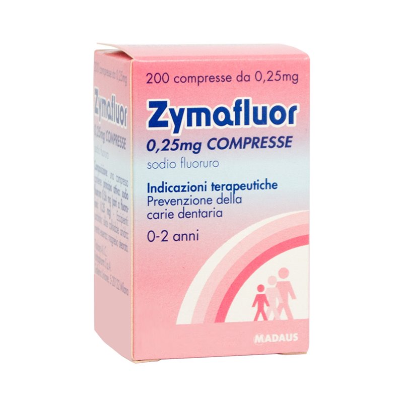 ZYMAFLUOR*200CPR 0,25MG - Farmapre