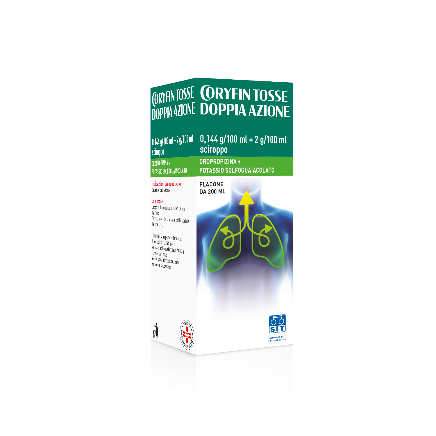 CORYFIN TOSSE DOPPIA AZ*200ML - Farmapre