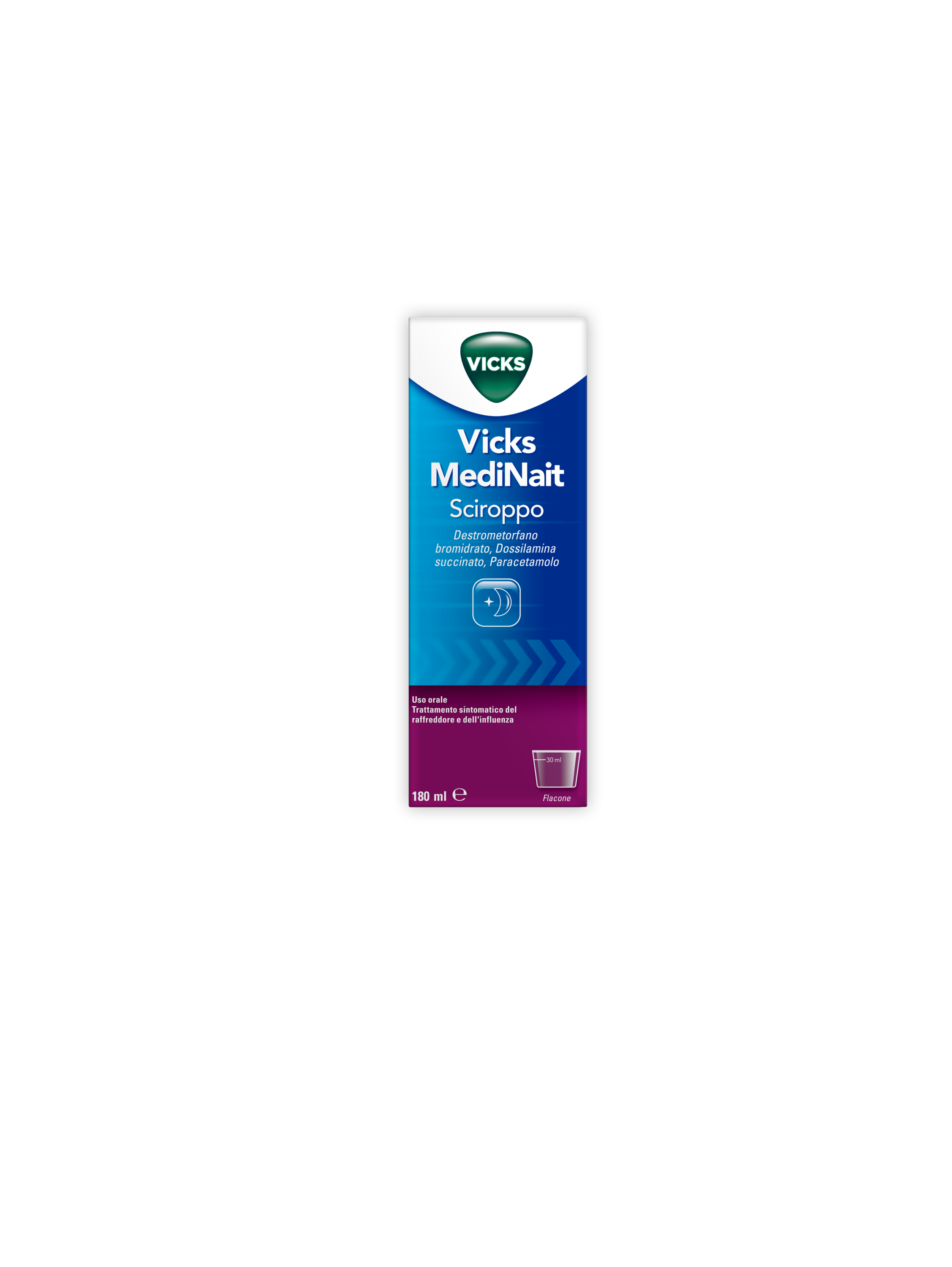 VICKS MEDINAIT*SCIR 180ML - Farmapre