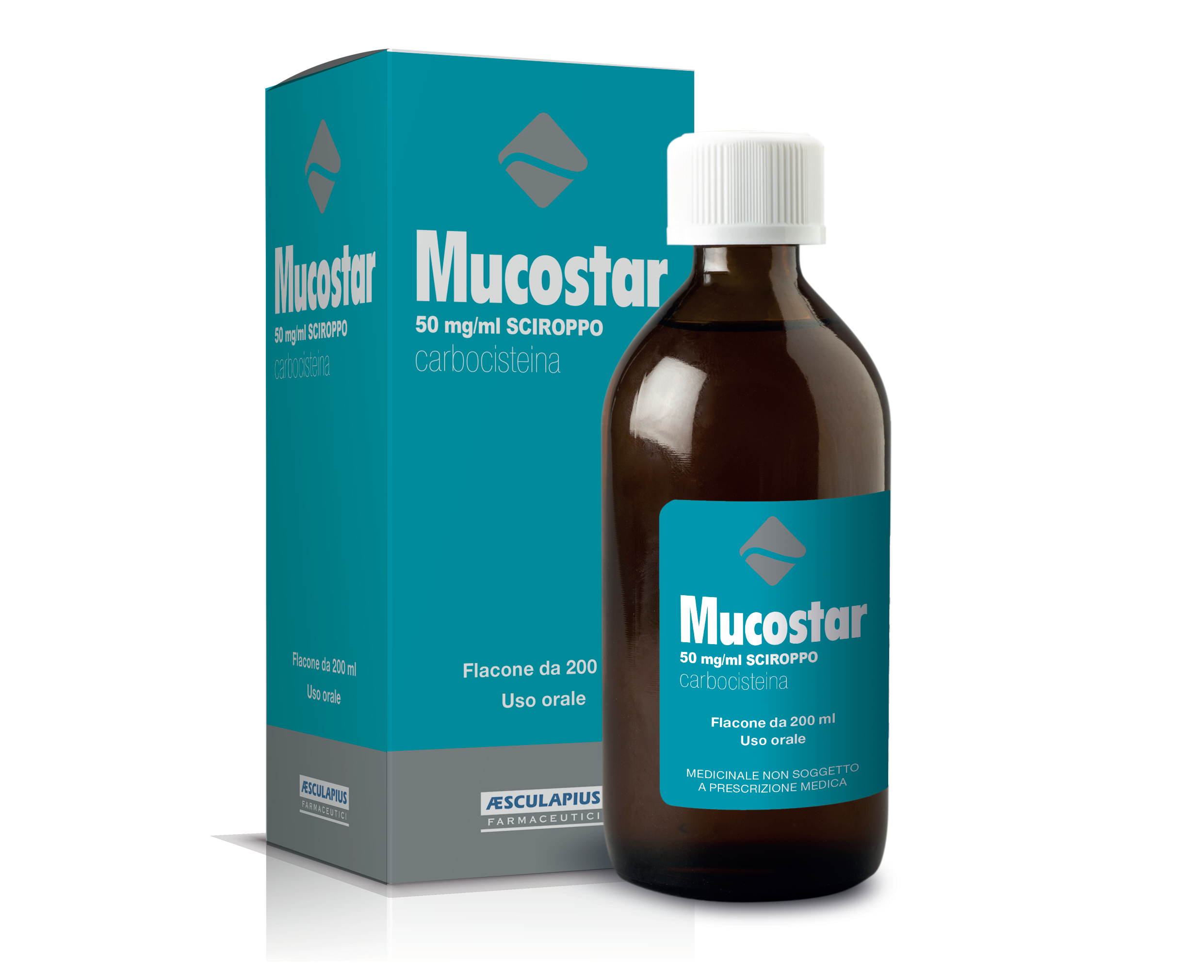 MUCOSTAR*SCIR FL 200ML 50MG/ML - Farmapre