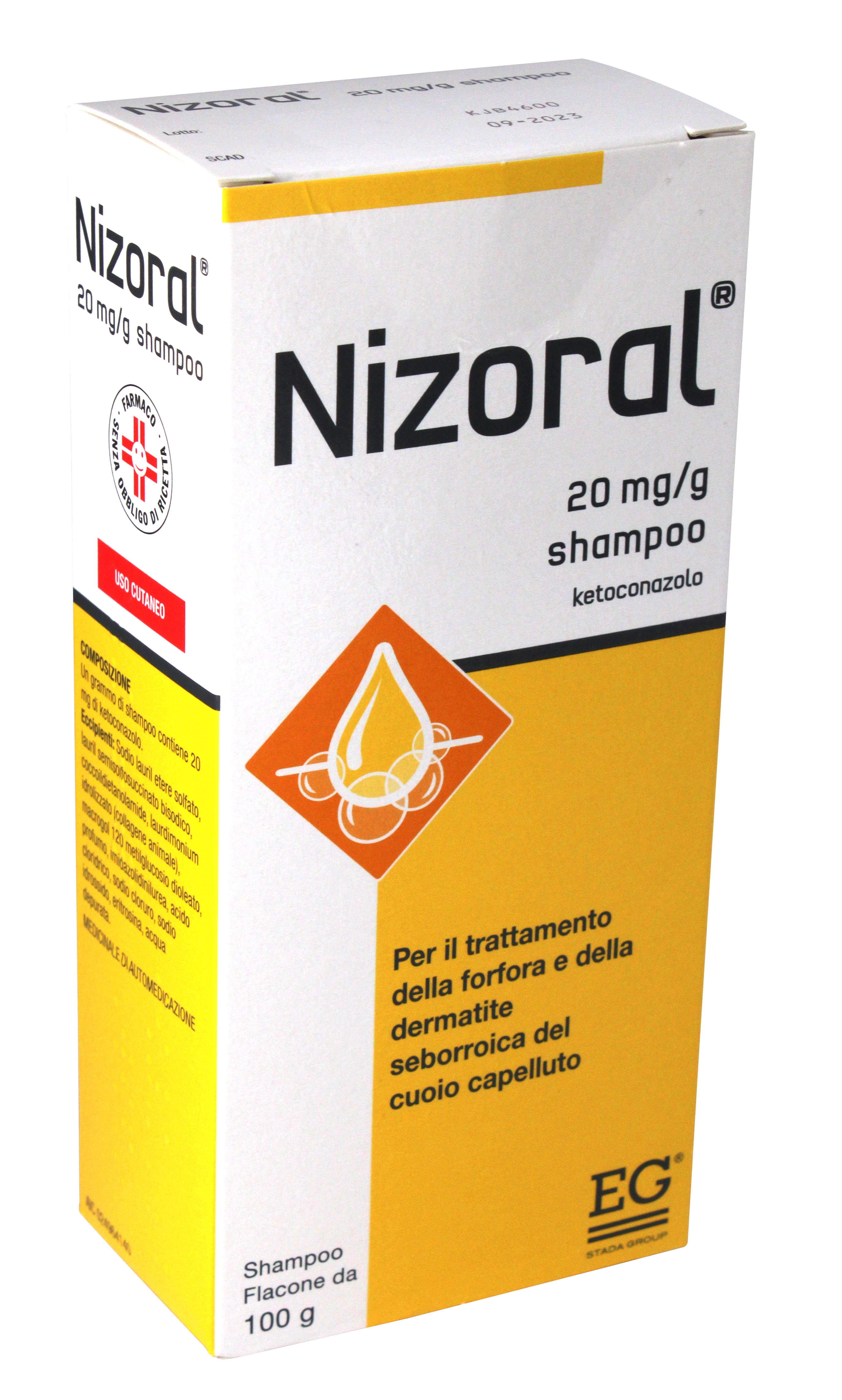 NIZORAL*SHAMPOO FL 100G 20MG/G - Farmapre