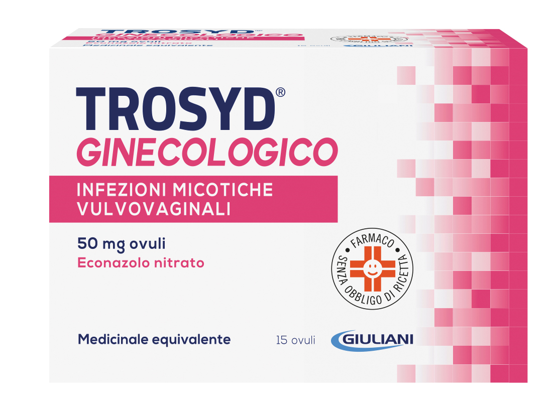 TROSYD GINECOL*15 OV VAG 50MG - Farmapre