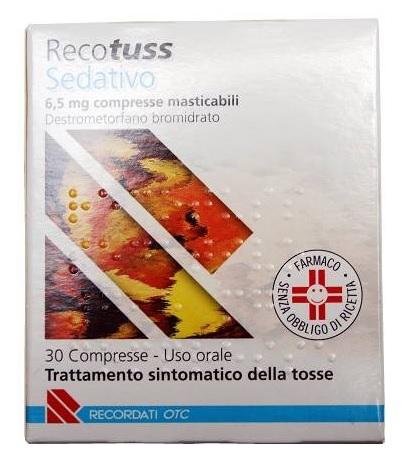 RECOTUSS SEDAT*30CPR MAST6,5MG - Farmapre
