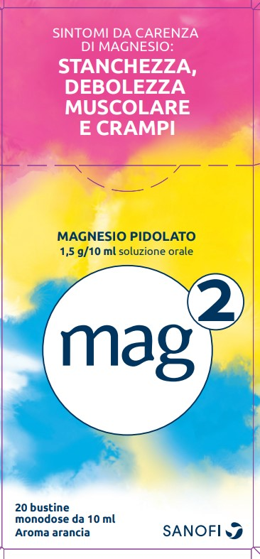 MAG 2*OS SOLUZ 20BUST1,5G/10ML - Farmapre