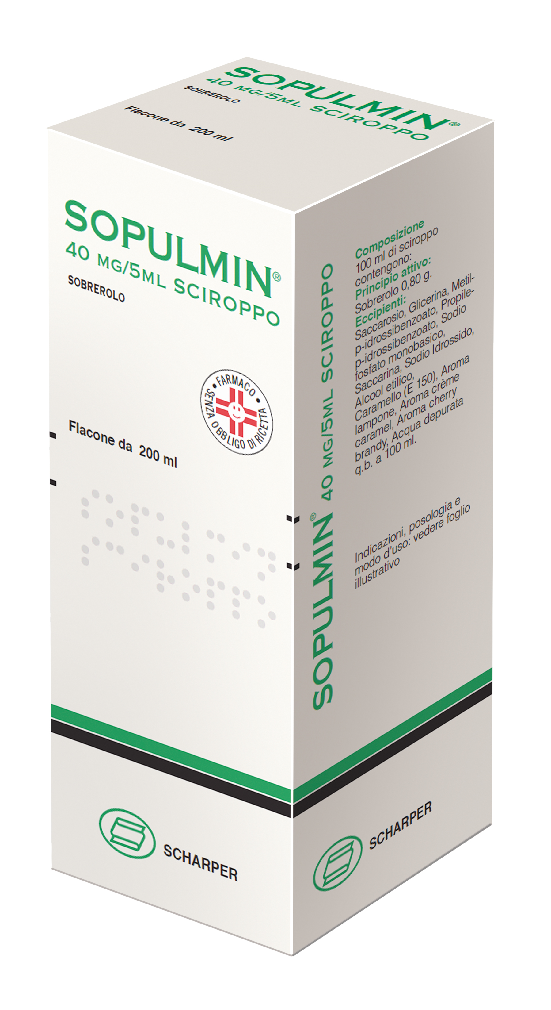 SOPULMIN*SCIR 200ML 0,8G/100ML - Farmapre
