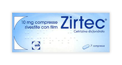 ZIRTEC*7CPR RIV 10MG - Farmapre