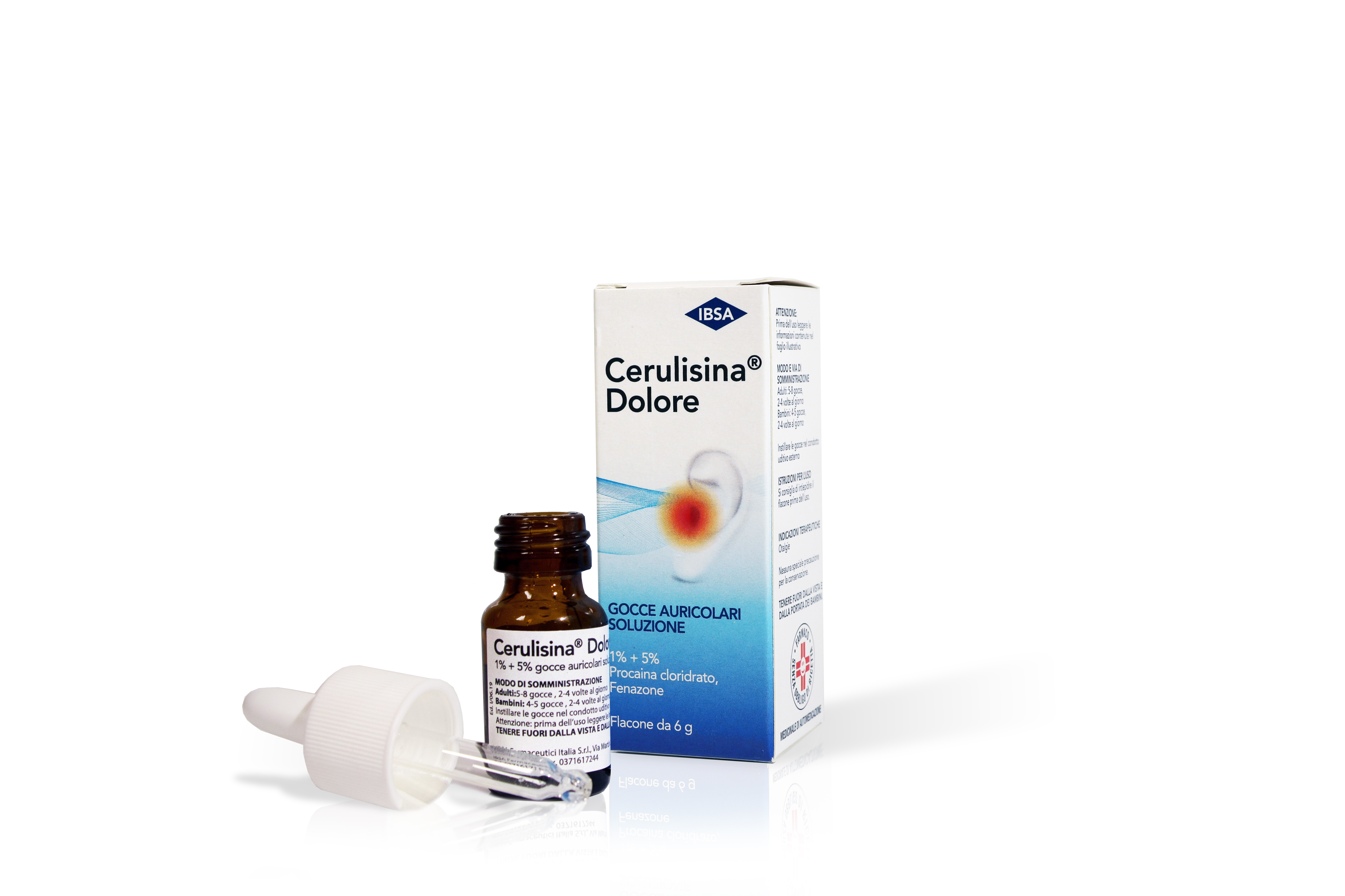 CERULISINA DOLORE*GTT OTO FL6G - Farmapre