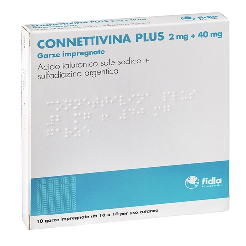 CONNETTIVINA PLUS*10GARZE10x10 - Farmapre