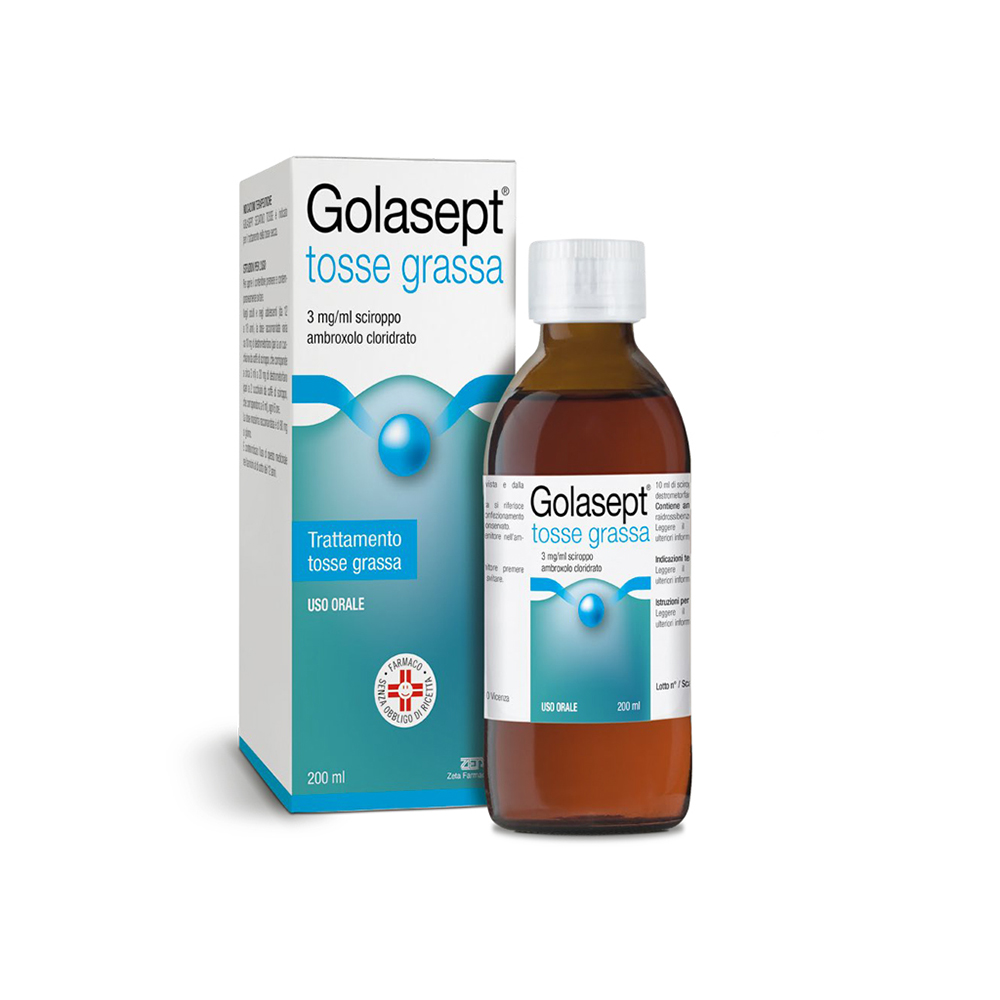 GOLASEPT TOSSE GRASSA*SCIR 200 - Farmapre