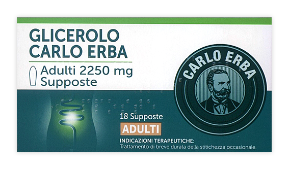 GLICEROLO*AD 18SUPP 2250MG - Farmapre