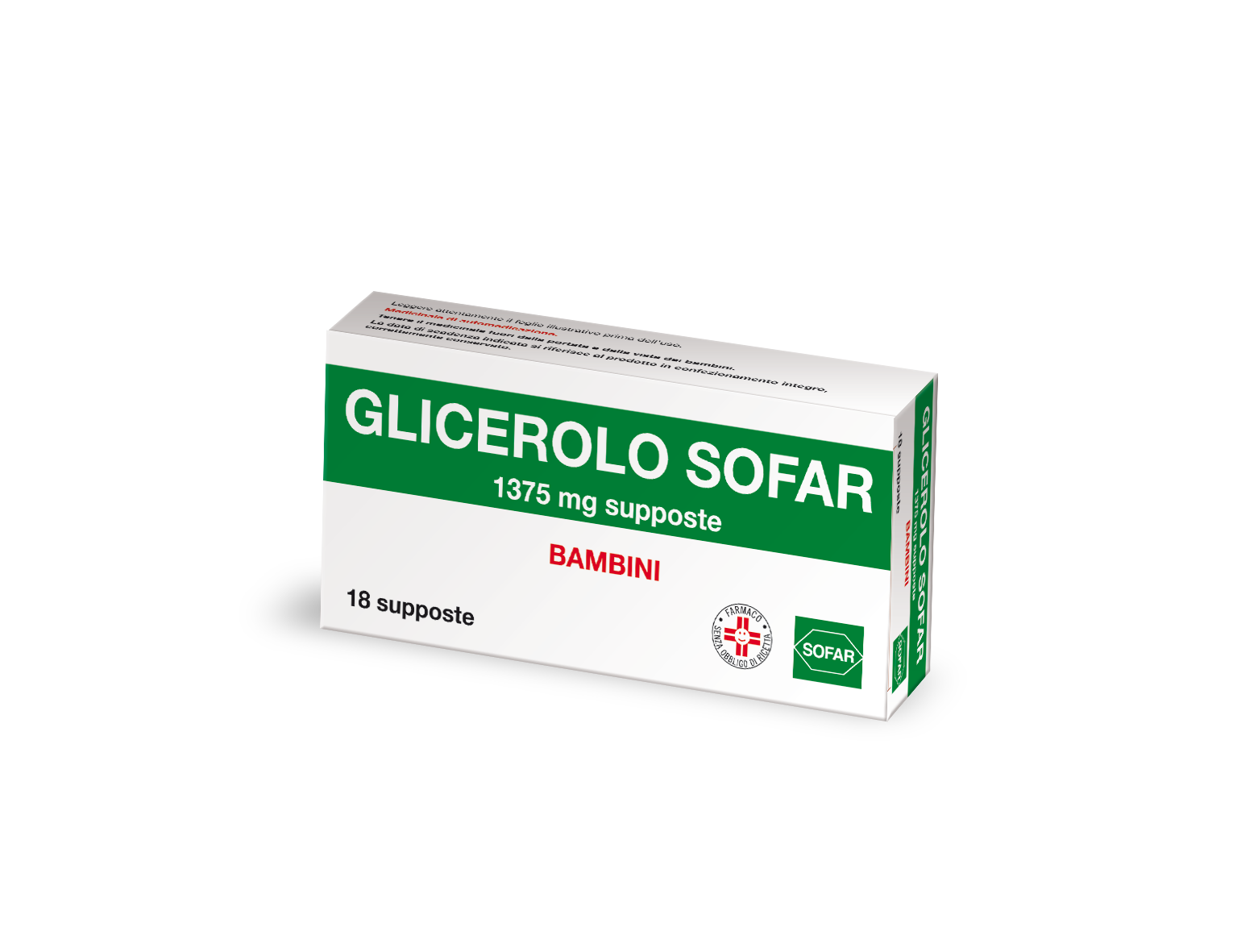 GLICEROLO ALFA*BB 18SUPP1375MG - Farmapre