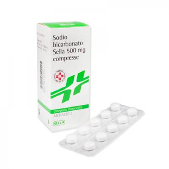 SODIO BICARB*50CPR 500MG - Farmapre