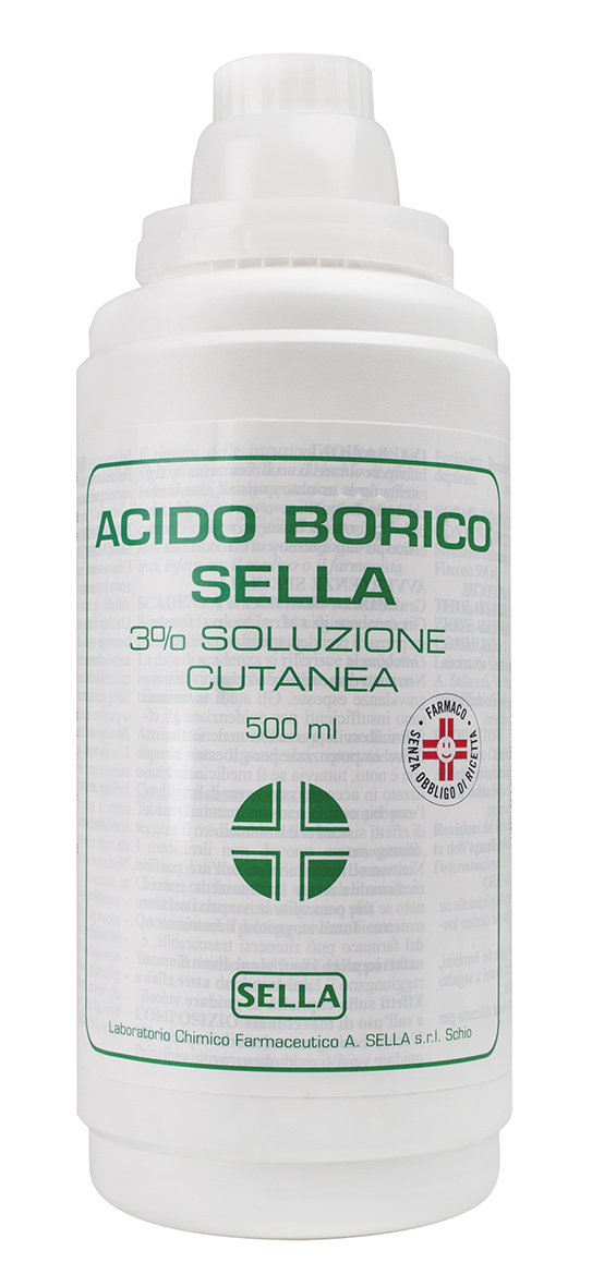 ACIDO BORICO SELLA*3% 500ML - Farmapre
