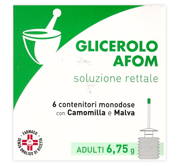 GLICEROLO AFOM*AD 6CONT 6,75G - Farmapre