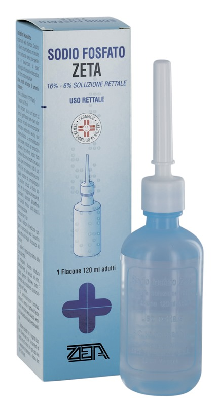 SODIO FOSFATO ZETA*RETT 120ML - Farmapre