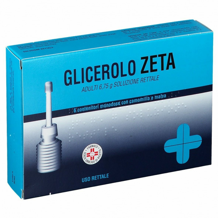 GLICEROLO ZETA*6CONT 6,75G CAM - Farmapre