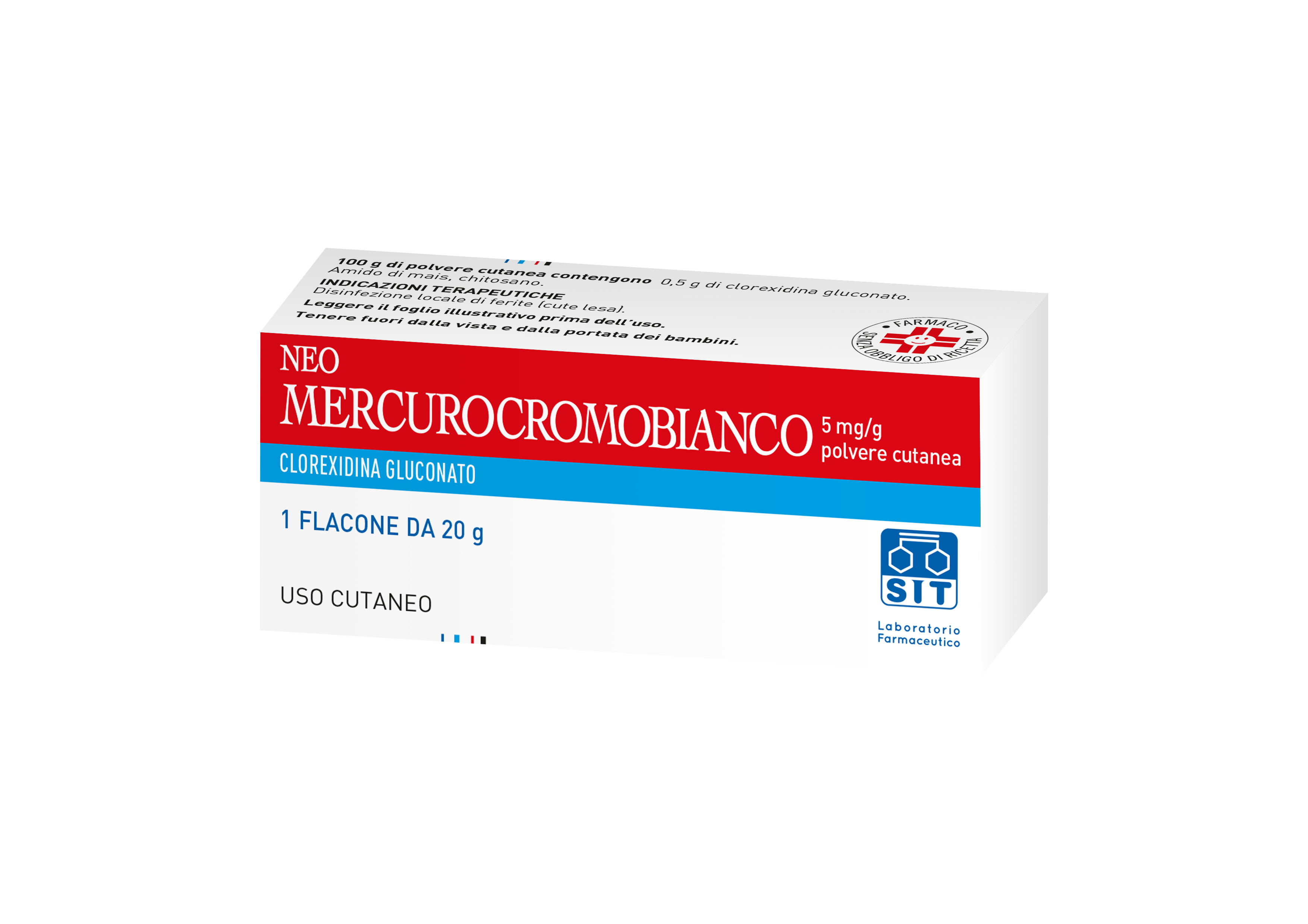 NEOMERCUROCROMO BIANCO*POLV20G - Farmapre