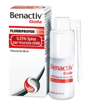 BENACTIV GOLA*SPRAY 15ML 0,25% - Farmapre
