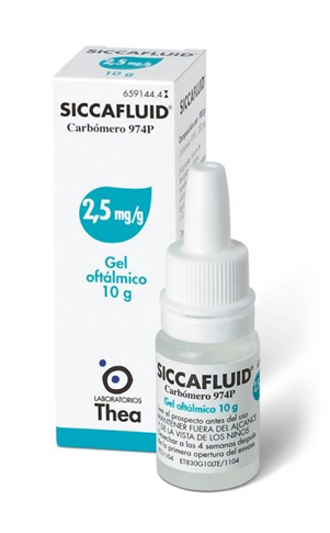 SICCAFLUID*GEL OFT 10G 2,5MG/G - Farmapre