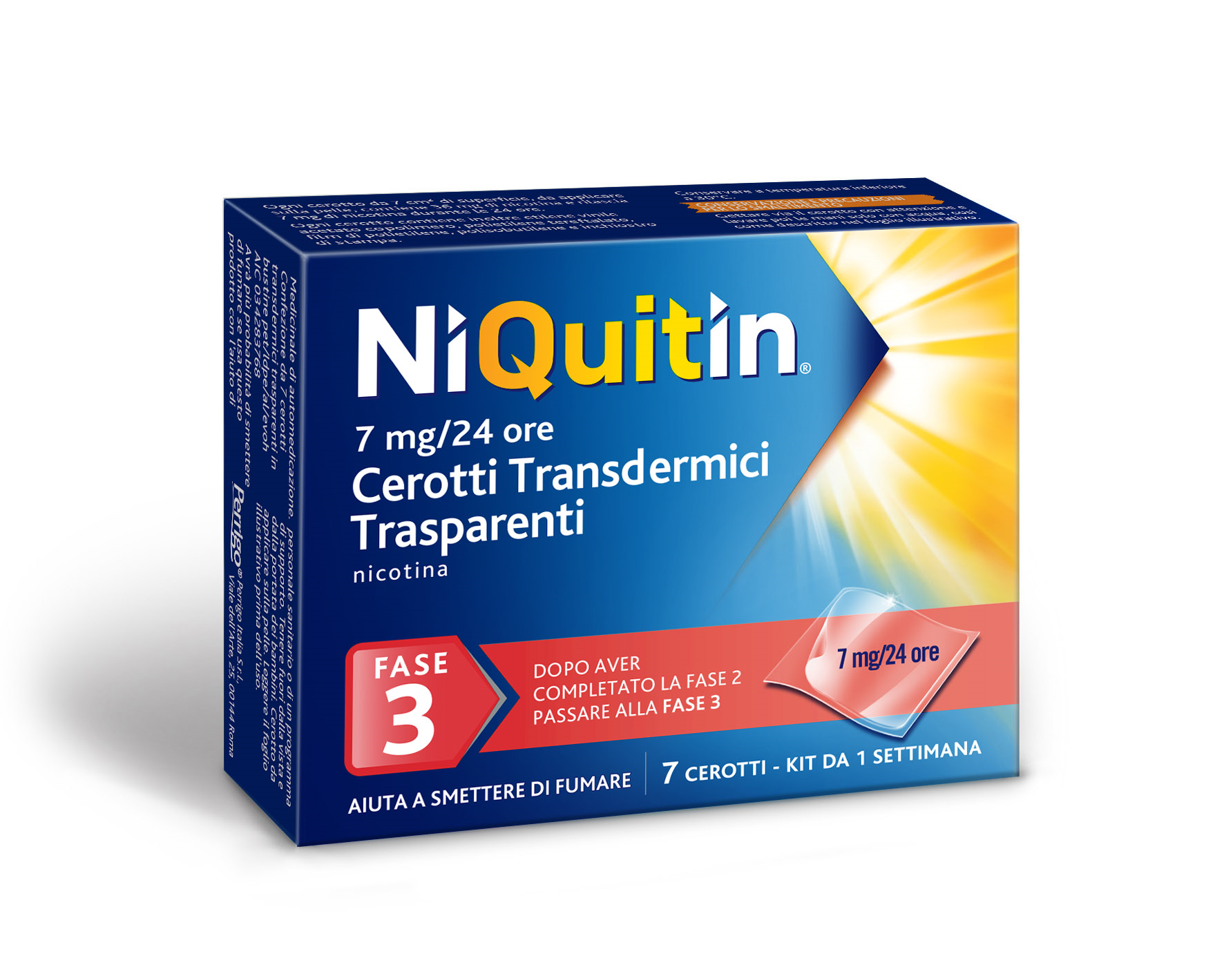 NIQUITIN*7CER TRANSD 7MG/24H - Farmapre