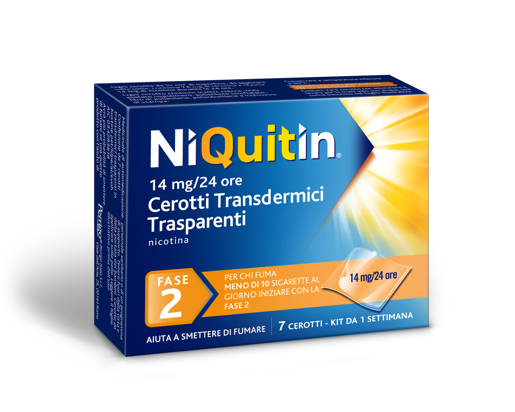 NIQUITIN*7CER TRANSD 14MG/24H - Farmapre