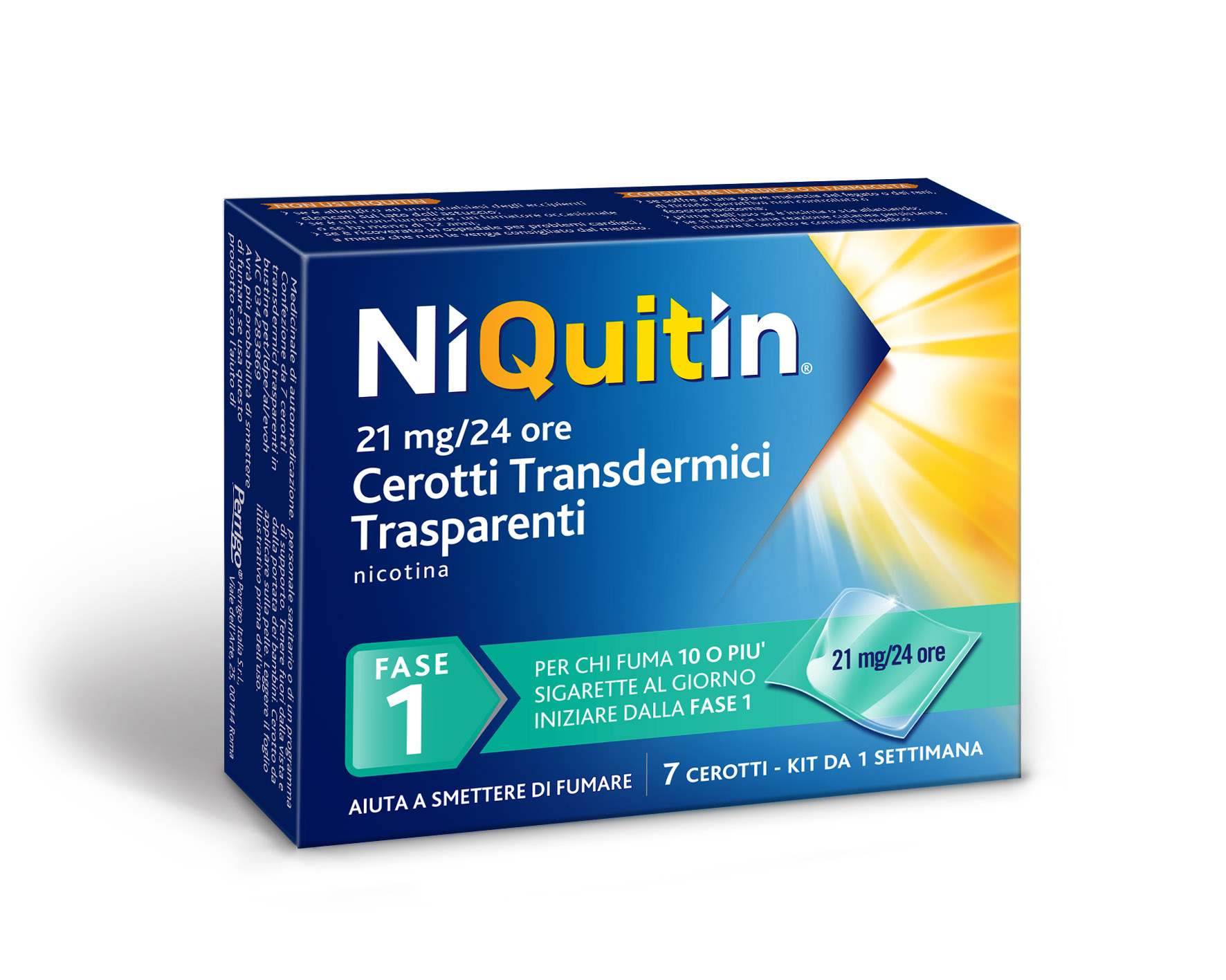 NIQUITIN*7CER TRANSD 21MG/24H - Farmapre