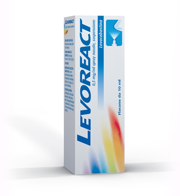 LEVOREACT*SPRAY NAS 10ML 0,5MG - Farmapre