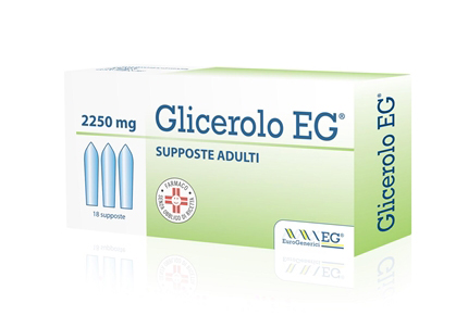 GLICEROLO EG*AD 18SUPP 2250MG - Farmapre