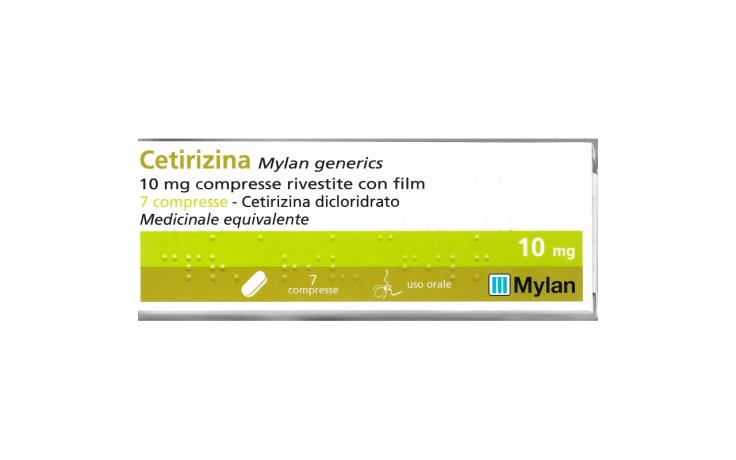 CETIRIZINA MY*7CPR RIV 10MG - Farmapre