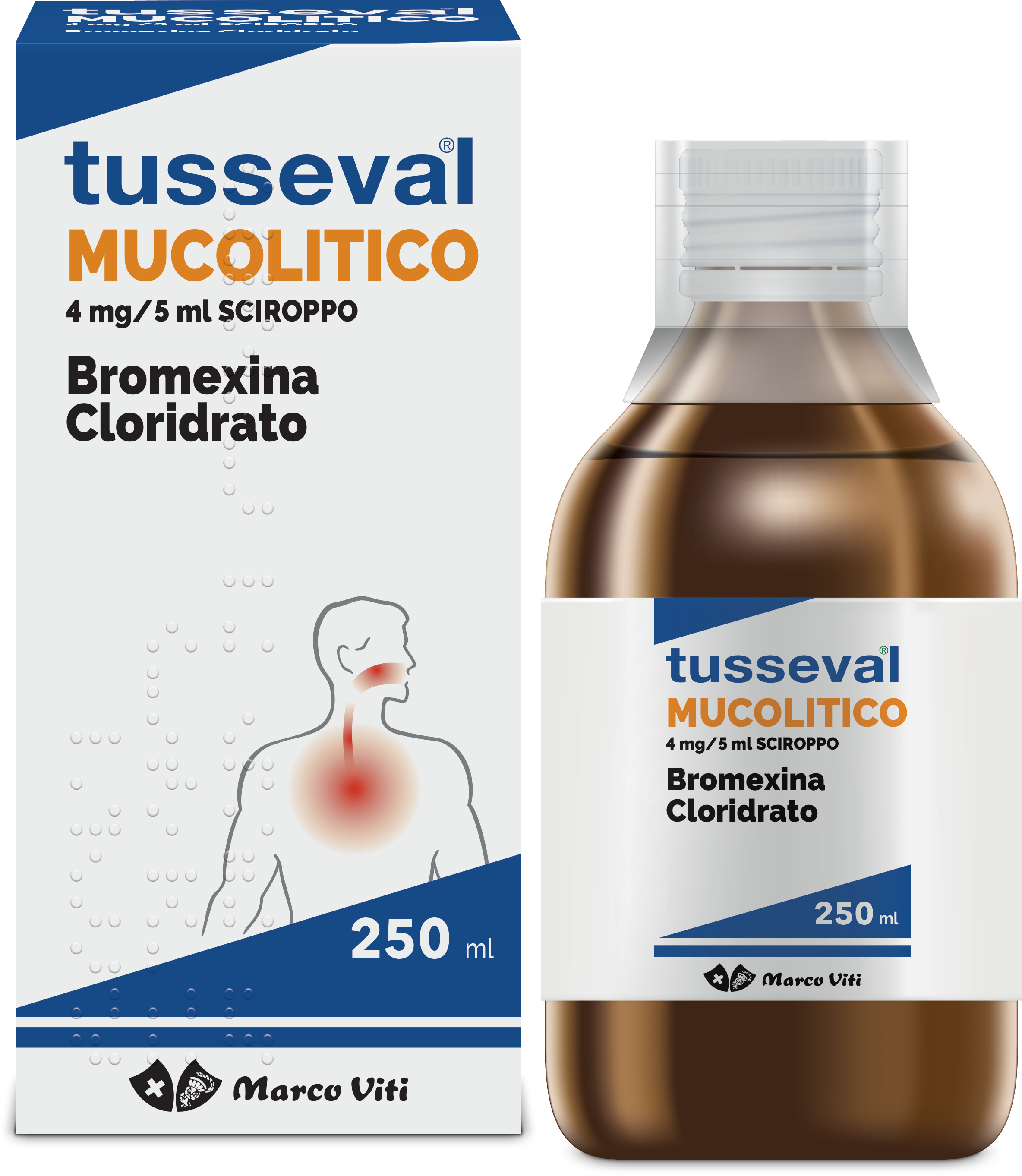 TUSSEVAL MUCOLITICO*SCIR 250ML - Farmapre
