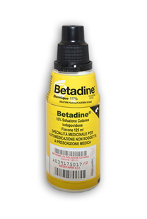 BETADINE*SOLUZ CUT 125ML 10% - Farmapre