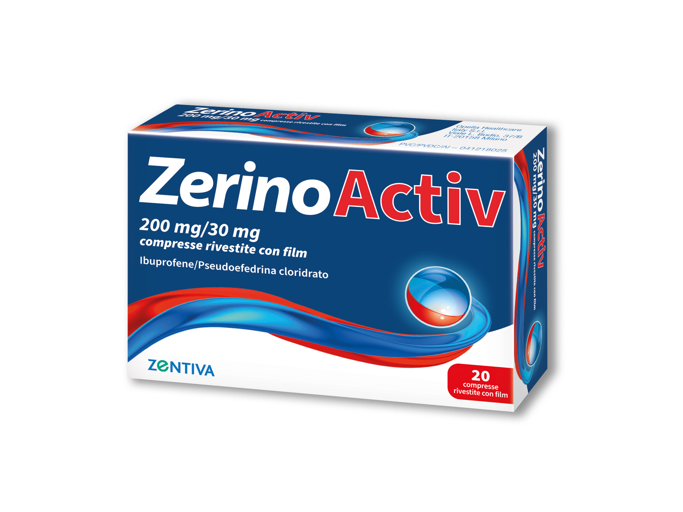 ZERINOACTIV*20CPR 200MG+30MG - Farmapre