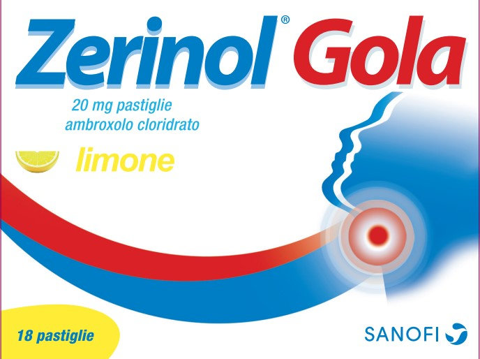 ZERINOL GOLA LIMO*18PAST 20MG - Farmapre