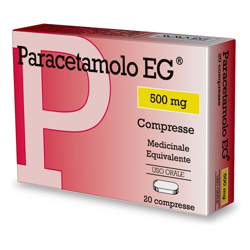 PARACETAMOLO EG*20CPR 500MG - Farmapre