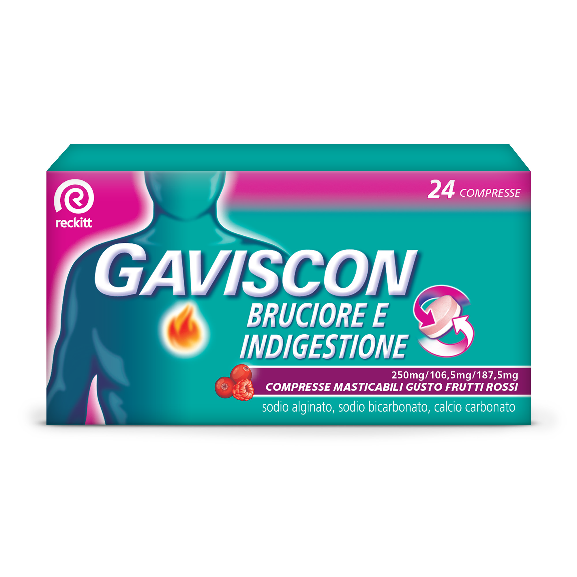 GAVISCON BRUCIORE IND*24CPR FR - Farmapre