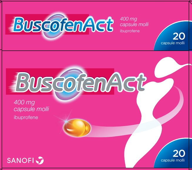 BUSCOFENACT*20CPS MOLLI 400MG - Farmapre