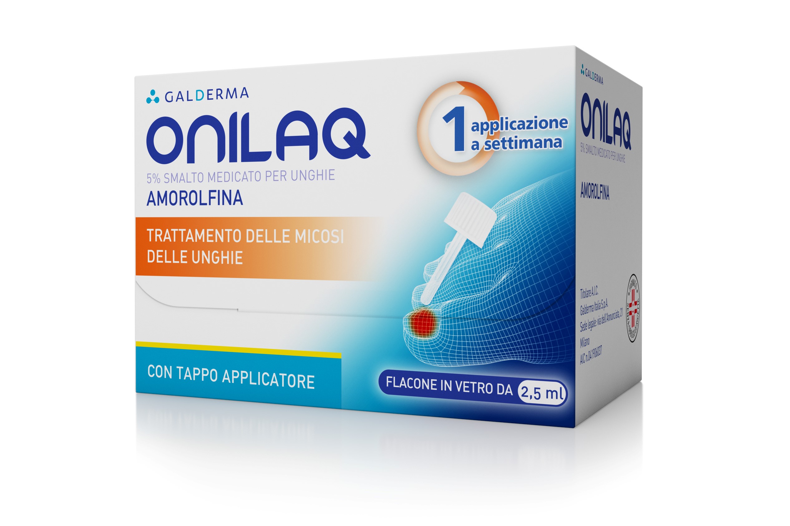 ONILAQ*SMALTO UNGHIE 2,5ML+TAP - Farmapre