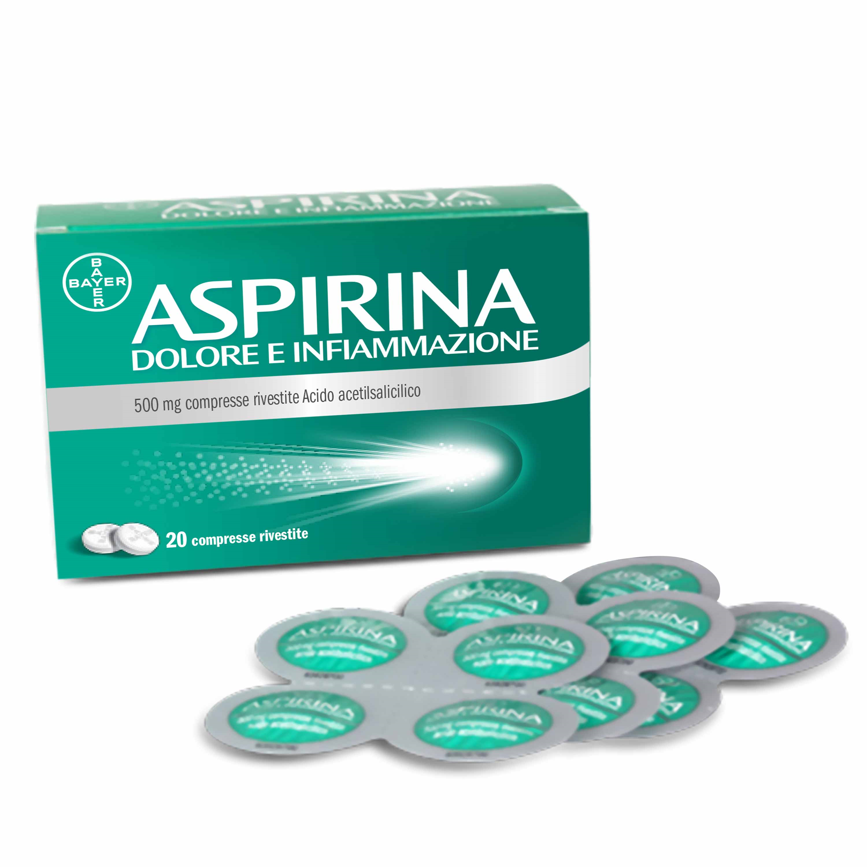 ASPIRINA DOLORE INF*20CPR500MG - Farmapre