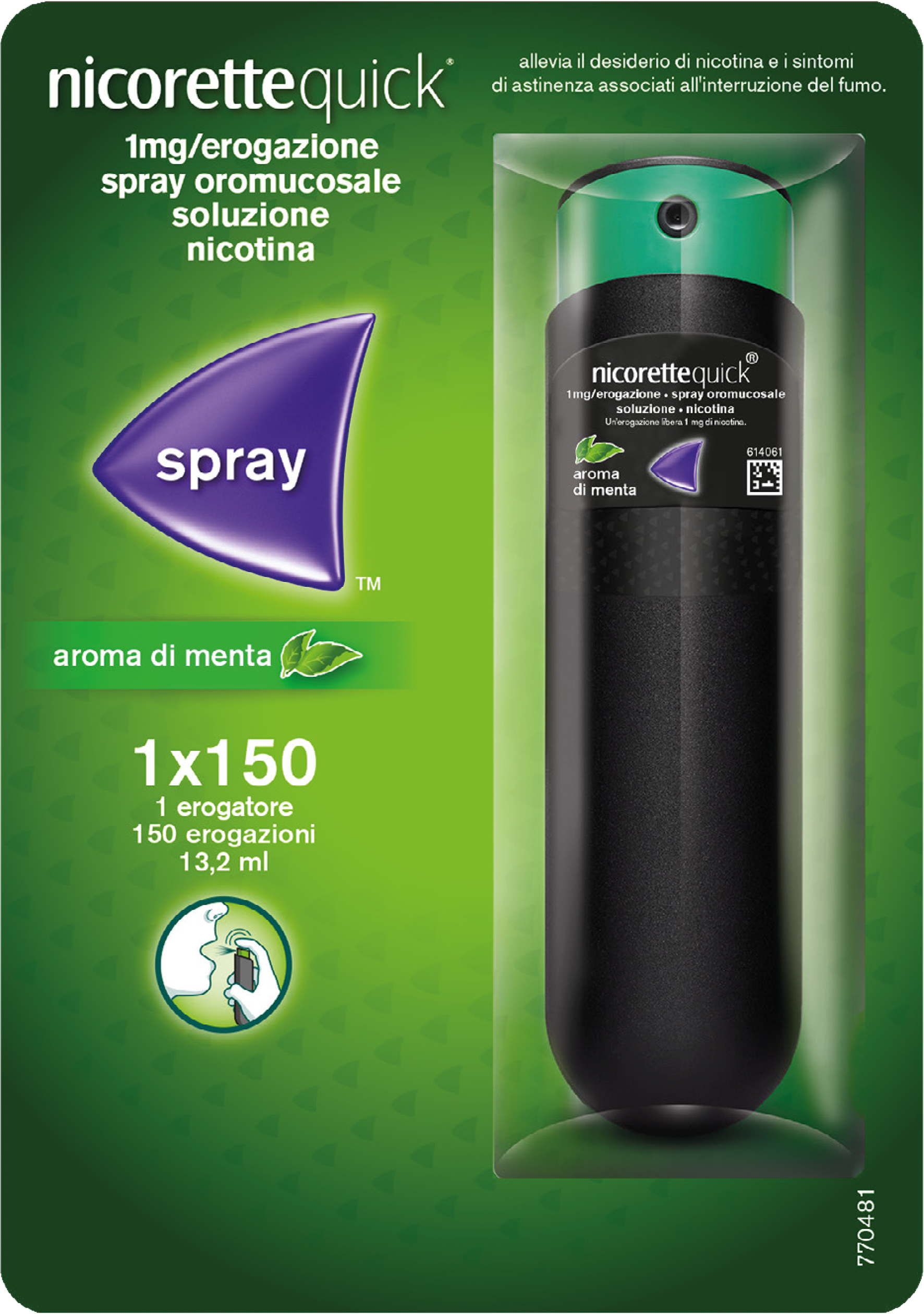 NICORETTEQUICK*SPRAY 1FL 150D - Farmapre