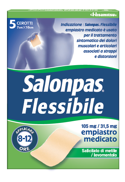 SALONPAS FLESSIBILE*5CER7x10CM - Farmapre