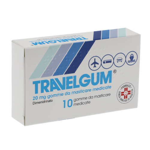 TRAVELGUM*10GOMME MAST 20MG - Farmapre