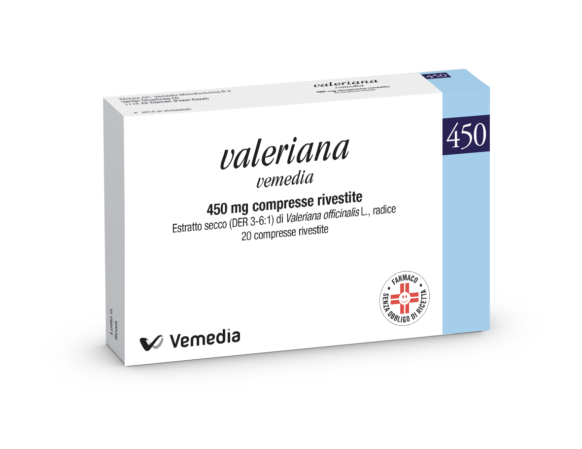VALERIANA VEMEDIA*20CPR RIV450 - Farmapre