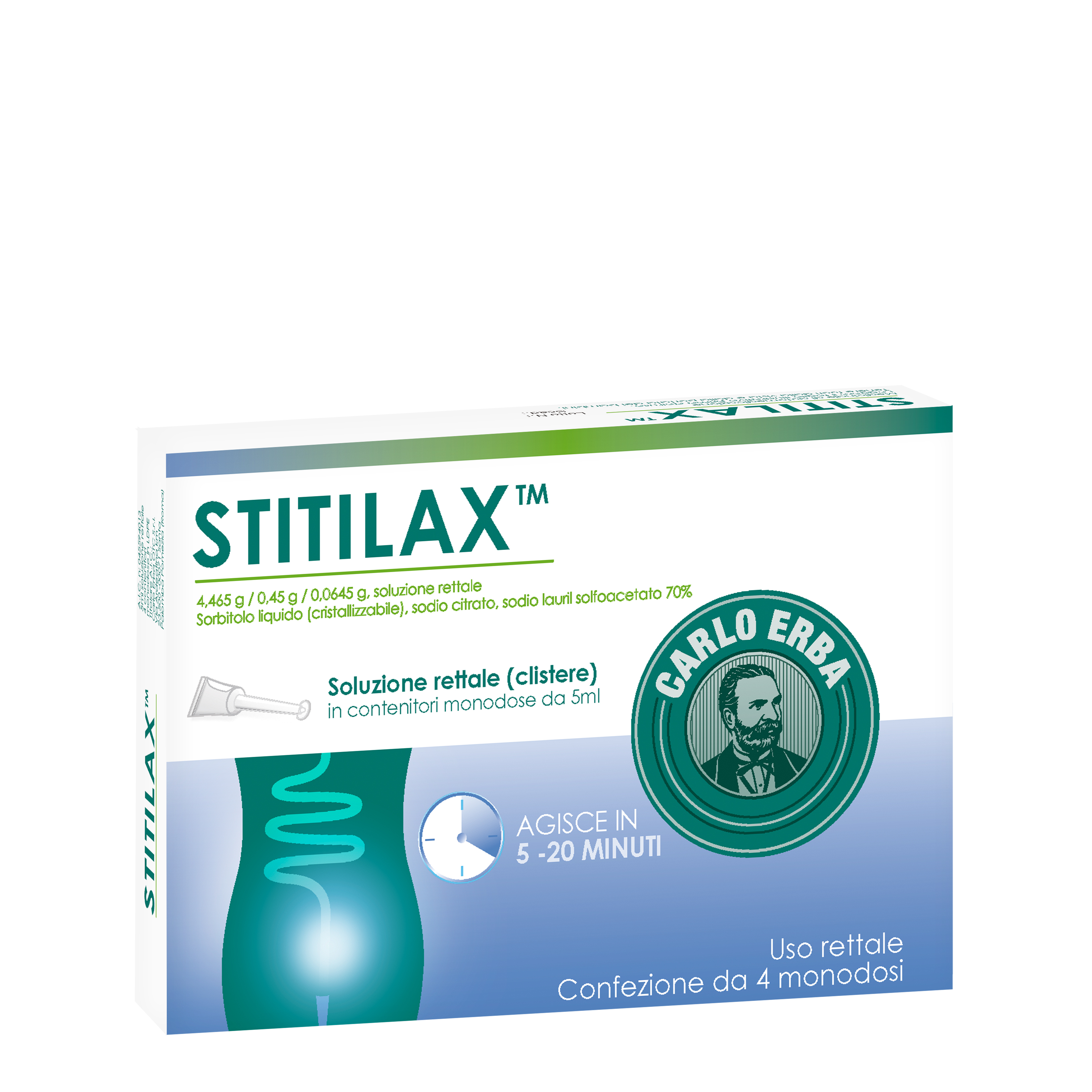 STITILAX*RETT SOL 4FL MONO 5ML - Farmapre